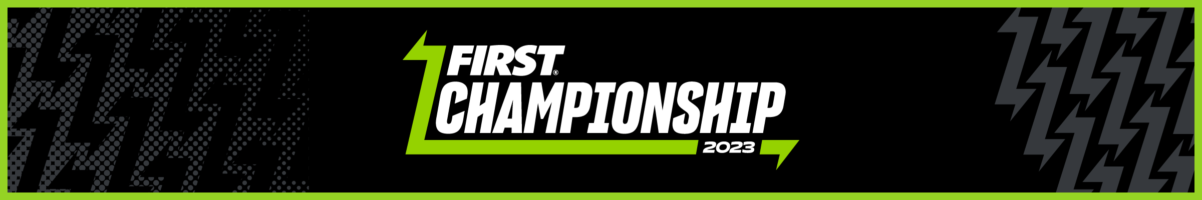 FIRST Championship 2023 Banner