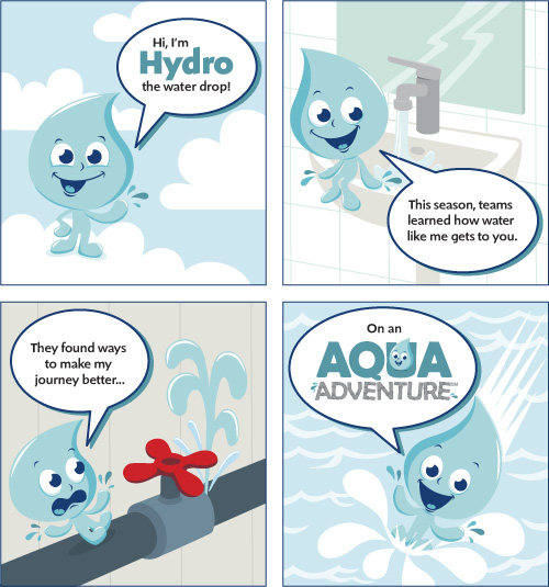 AQUA ADVENTURE comic