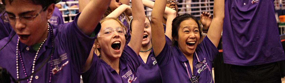 Cheering team