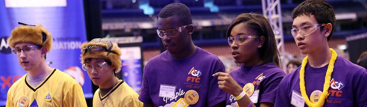 FIRST Tech Challenge teams competing