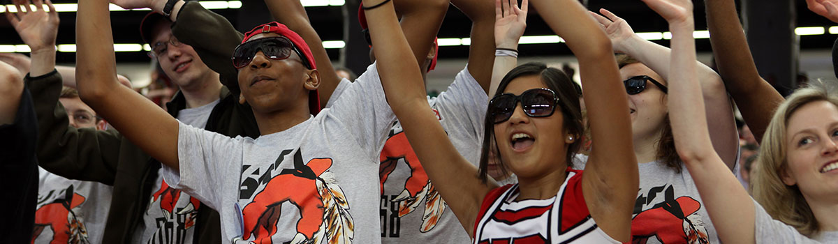 Team cheering